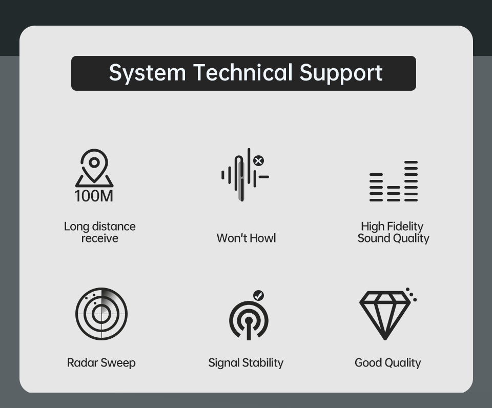 ERZHEN Wireless Conference System 4/8-Channel UHF Office Meeting Microphone #8000A