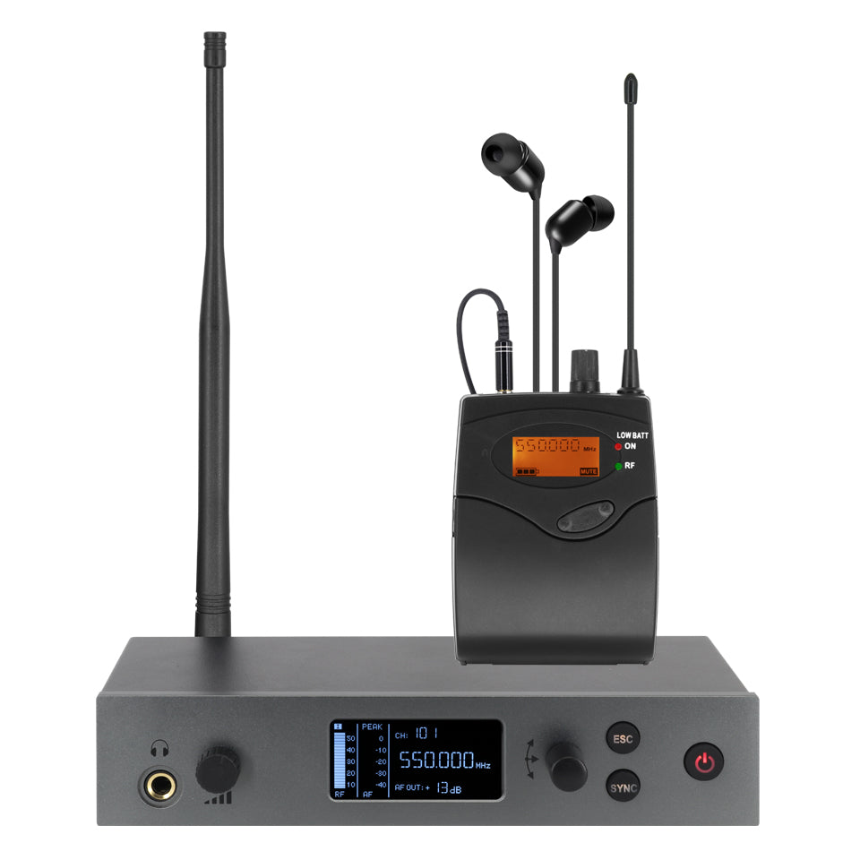 ERZHEN Wireless In-Ear Monitor System Headphone Monitoring #IEMG4