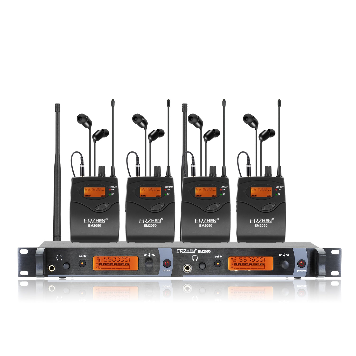 ERZHEN Wireless In-Ear Monitor System Multi Transmitter #EM2050