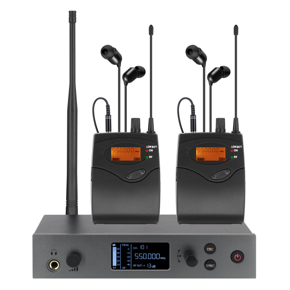 ERZHEN Wireless In-Ear Monitor System Headphone Monitoring #IEMG4