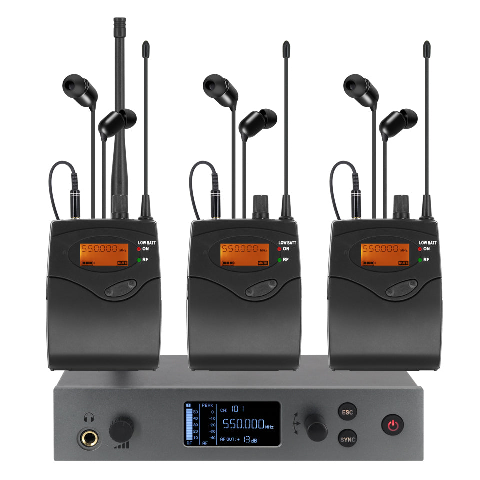 ERZHEN Wireless In-Ear Monitor System Headphone Monitoring #IEMG4