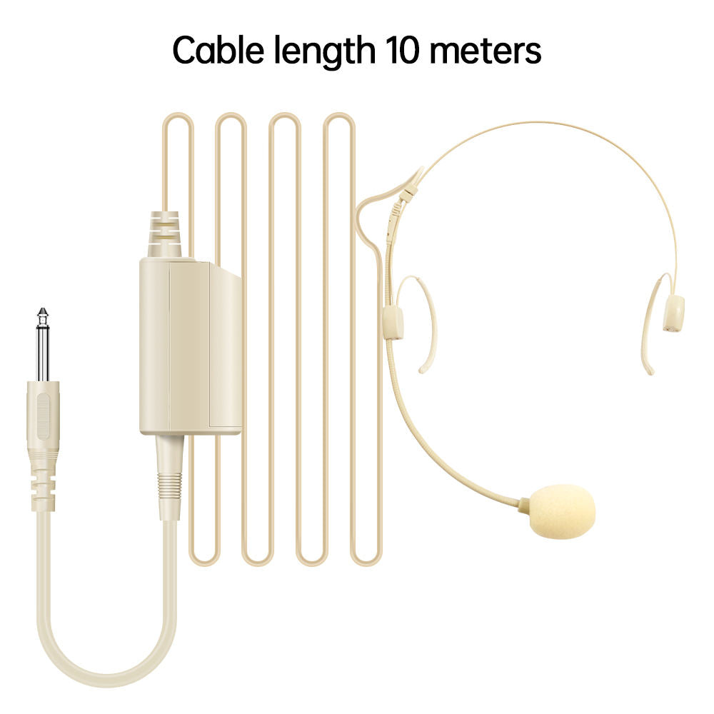 ERZHEN Wired Microphone Headset Studio Conference Guide Speech Speaker Stand Microphones #702
