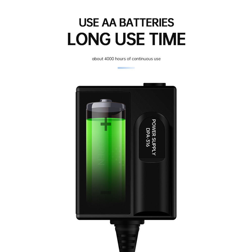 ERZHEN Wired Microphone Headset Lavalier Condenser Microphone #701