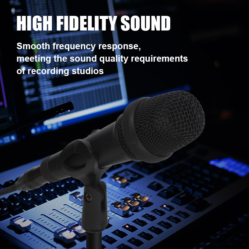 ERZHEN Microphone Professional Wired Supercardioid Dynamic Handheld Microphone #T152