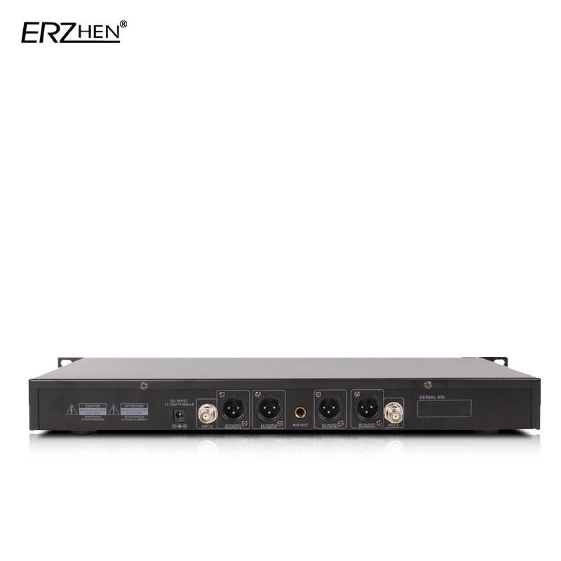 ERZHEN Wireless Conference System 4-Channel UHF Office Meeting Microphone #420