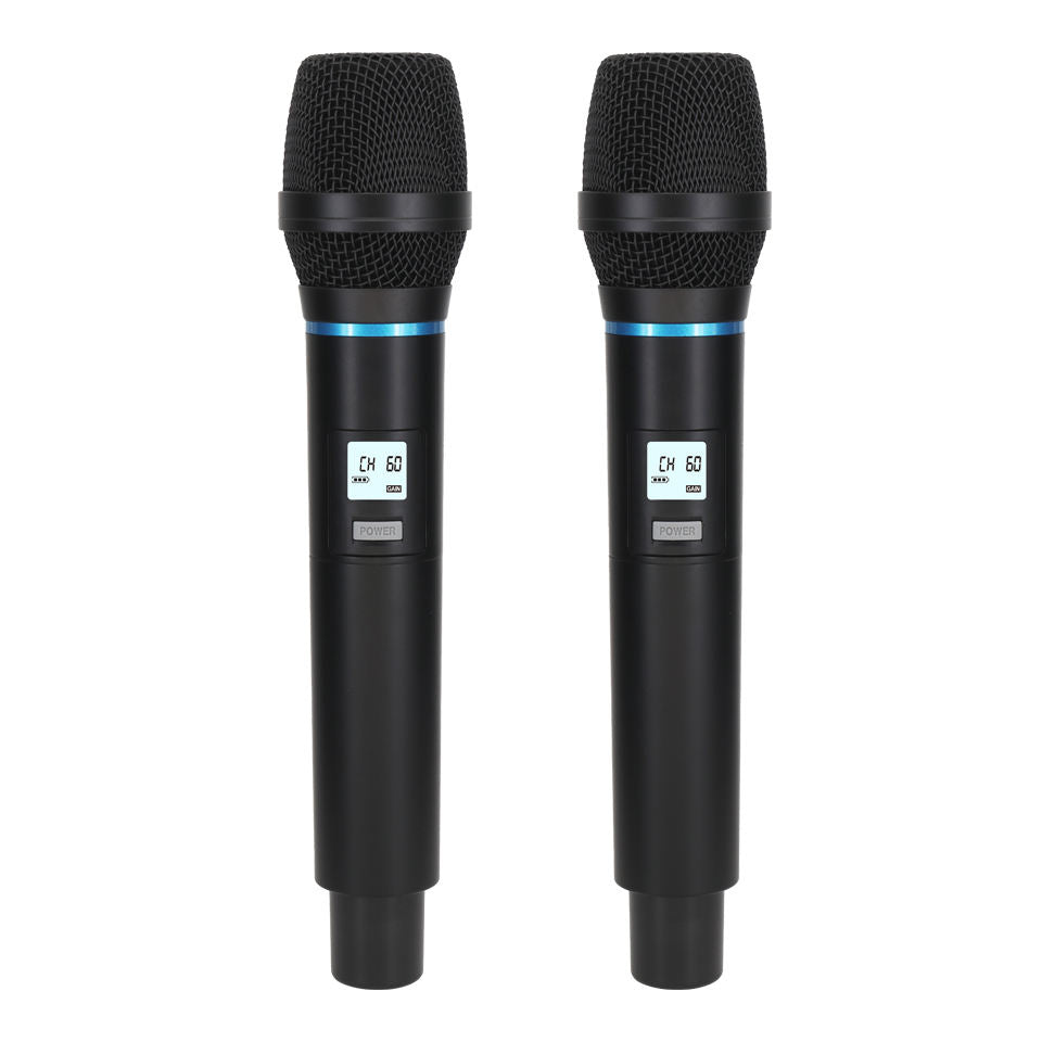 ERZHEN UHF High-end Dual Channel Wireless Microphone System #R280
